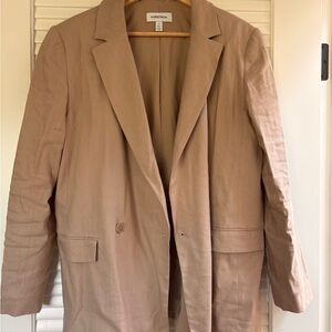 Nordstrom Women's Beige Blazer